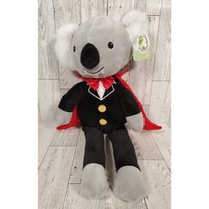 Spark Create Halloween Plush Koala Vampire Stuffed Animal Crinkle Rattle 17" NEW